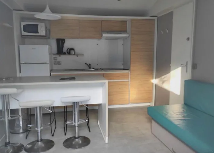 Mobil A Pour 5 Pers. Avec Terrasse - Api-1-52-1579 Camping *
