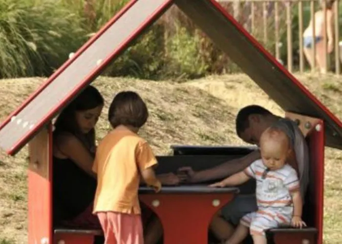 Mobil A Pour 5 Pers. Avec Terrasse - Api-1-52-1579 Camping *